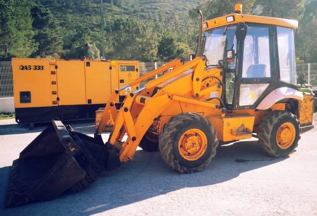 JCB 2 CX Airmaster Naudoti ratiniai krautuvai