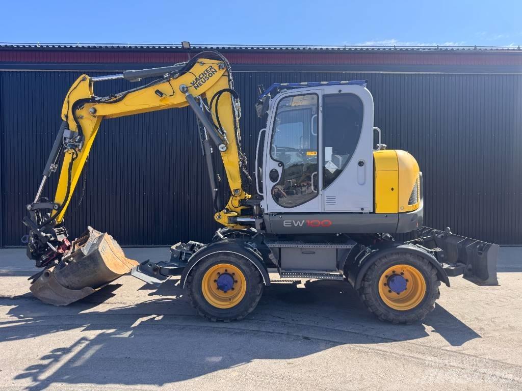 Wacker Neuson EW 100 Ratiniai ekskavatoriai