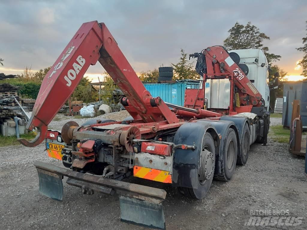 Scania R 520 Automobiliniai kranai