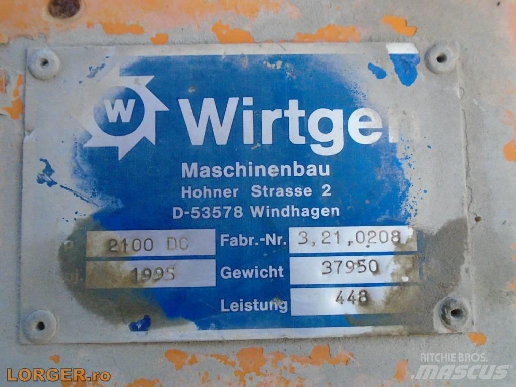 Wirtgen 2100DC Asfalto šalto frezavimo technika