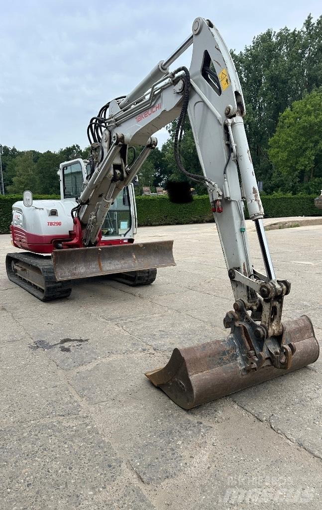 Takeuchi TB 290 Vidutinės galios ekskavatoriai 7-12 t