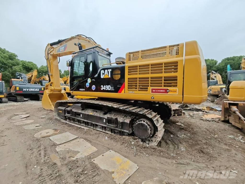 CAT 349 D L Vikšriniai ekskavatoriai