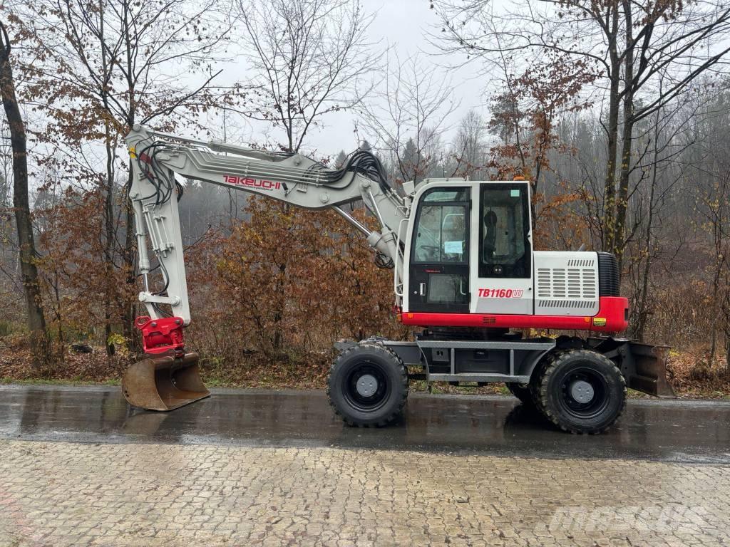 Takeuchi TB 1160 W Ratiniai ekskavatoriai