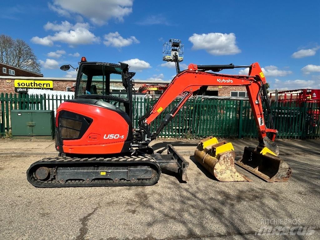 Kubota U 50 Mini ekskavatoriai < 7 t