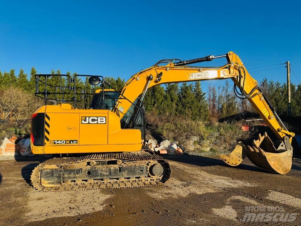 JCB 140 X Vikšriniai ekskavatoriai