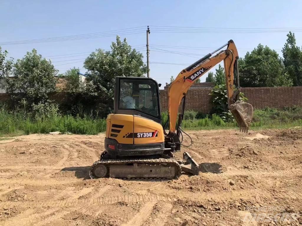 Sany 35u Vikšriniai ekskavatoriai