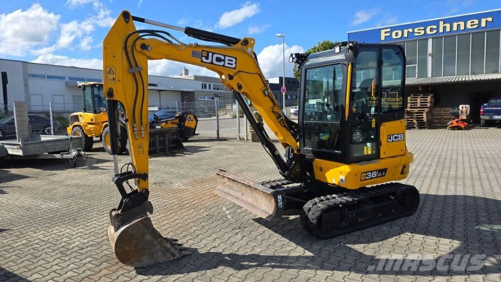 JCB 36C-1 Mini ekskavatoriai < 7 t