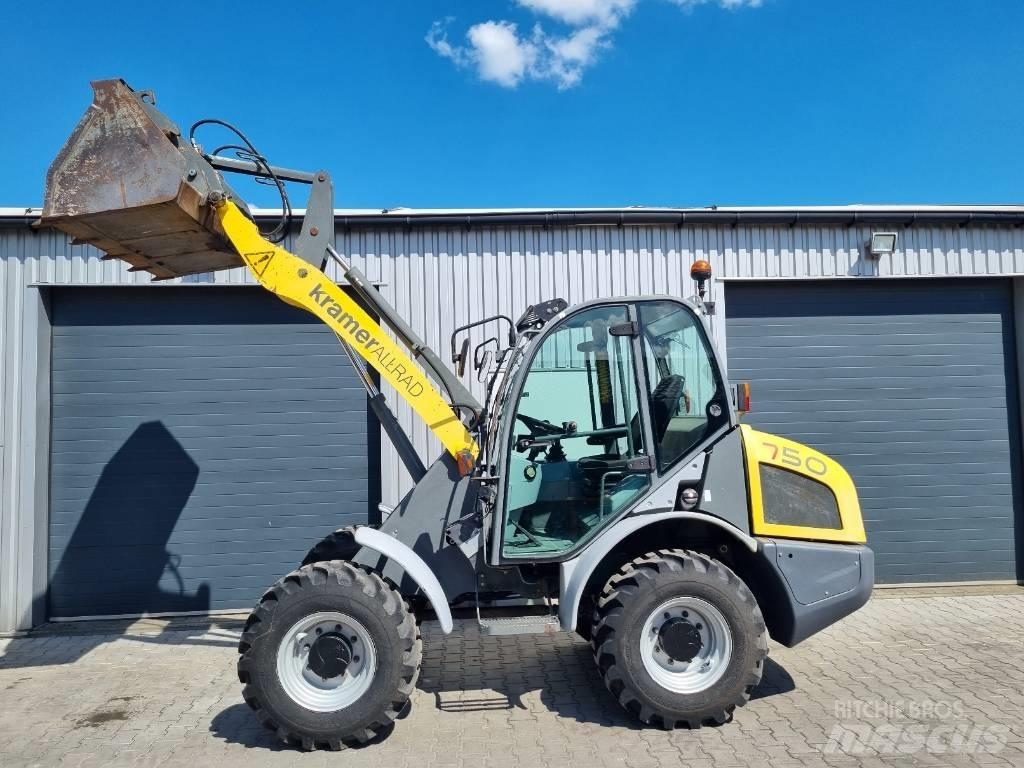 Kramer-allrad 750 Naudoti ratiniai krautuvai