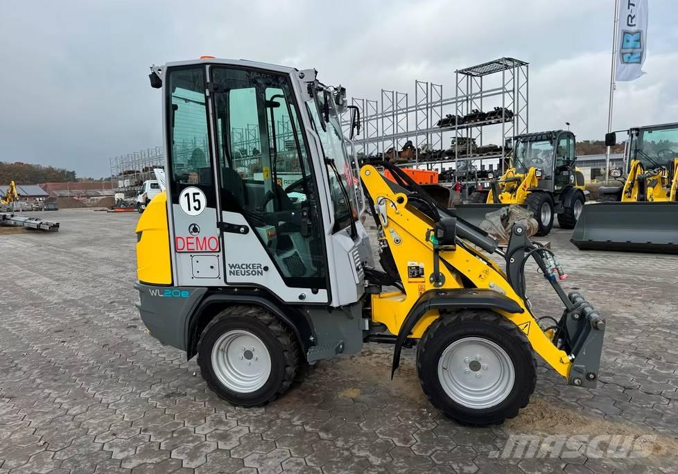 Wacker Neuson WL20e Naudoti ratiniai krautuvai