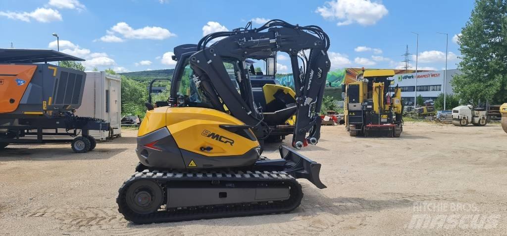 Mecalac 8 MCR Vidutinės galios ekskavatoriai 7-12 t