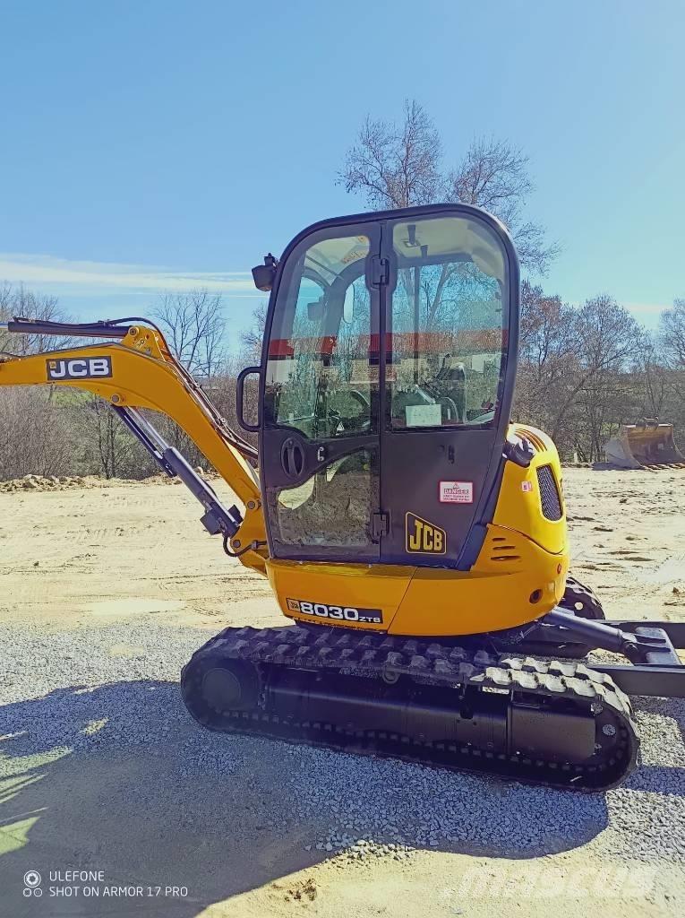 JCB 8030 ZTS Mini ekskavatoriai < 7 t
