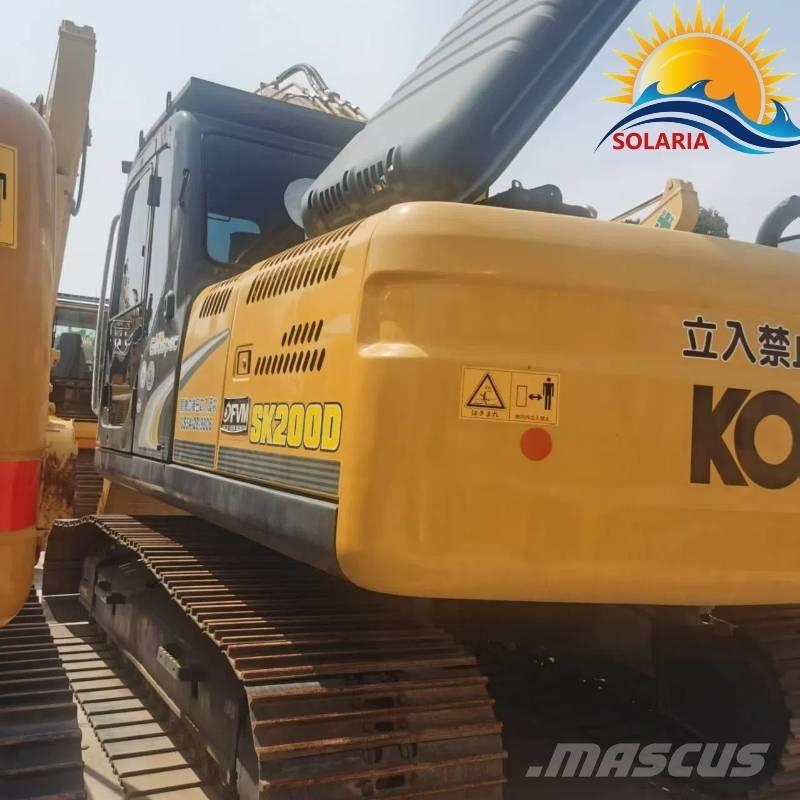 Kobelco SK 200 Vikšriniai ekskavatoriai