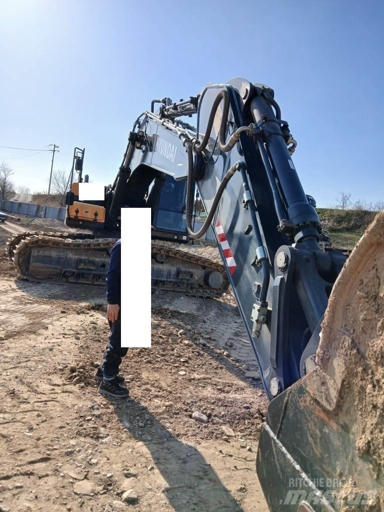 Hyundai HX400 Vikšriniai ekskavatoriai