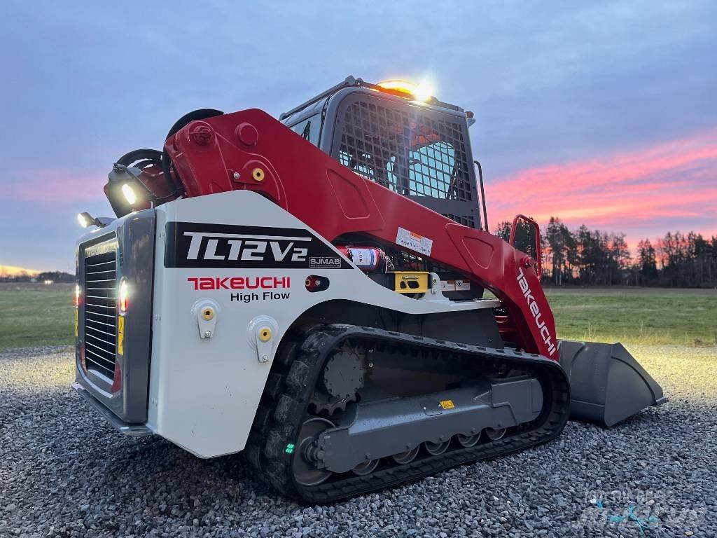 Takeuchi TL12-V2 Krautuvai su šoniniu pasukimu