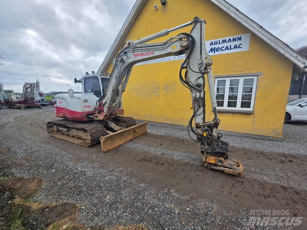 Takeuchi TB 290 Vidutinės galios ekskavatoriai 7-12 t