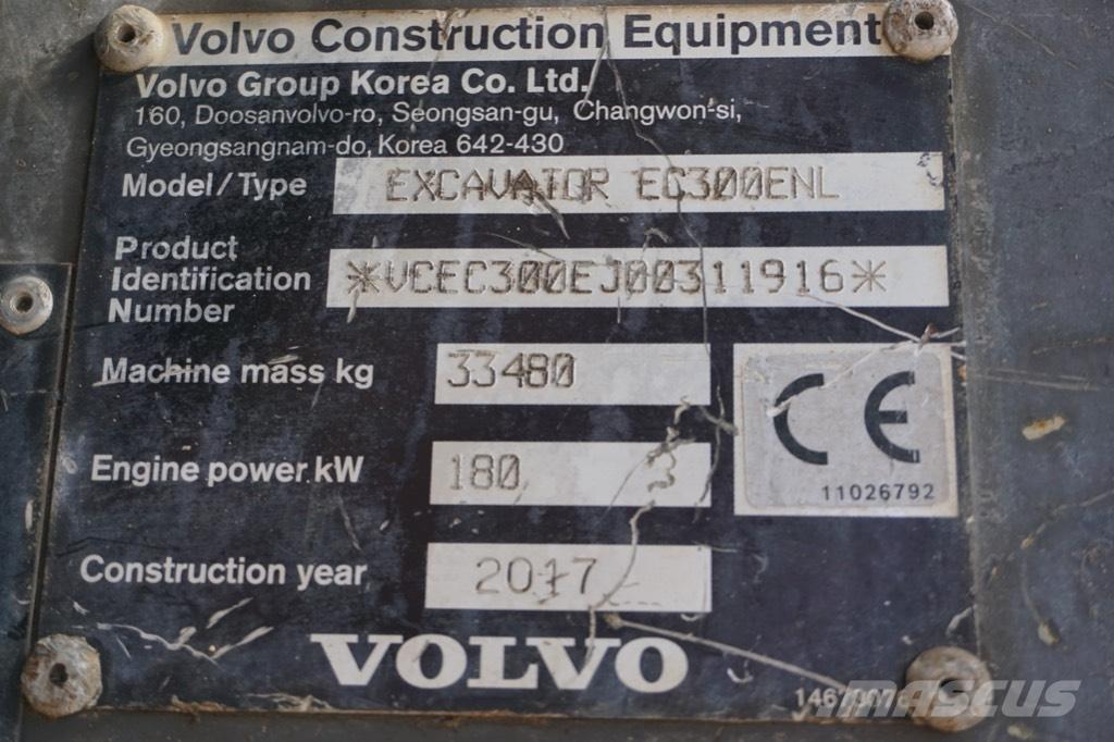 Volvo EC 300 E Vikšriniai ekskavatoriai