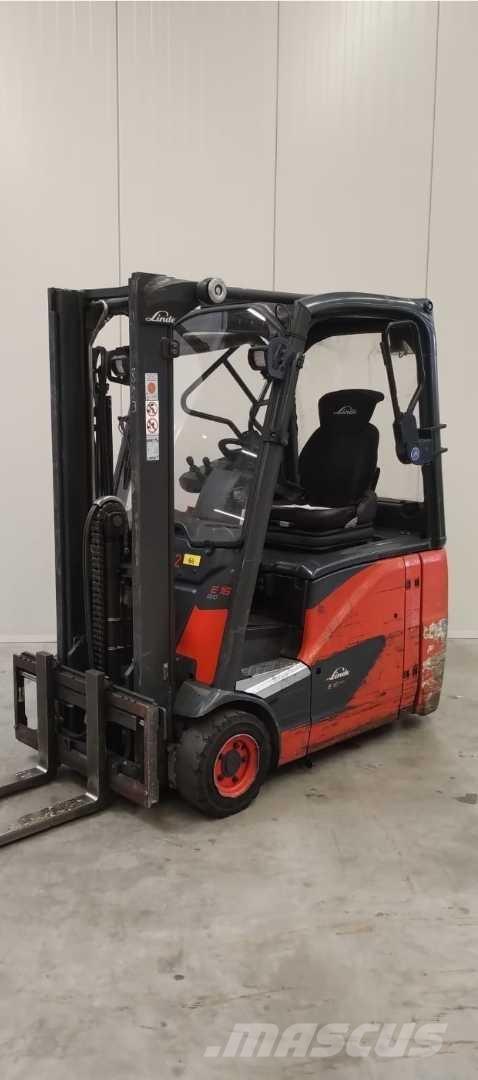 Linde E16H Elektriniai šakiniai krautuvai