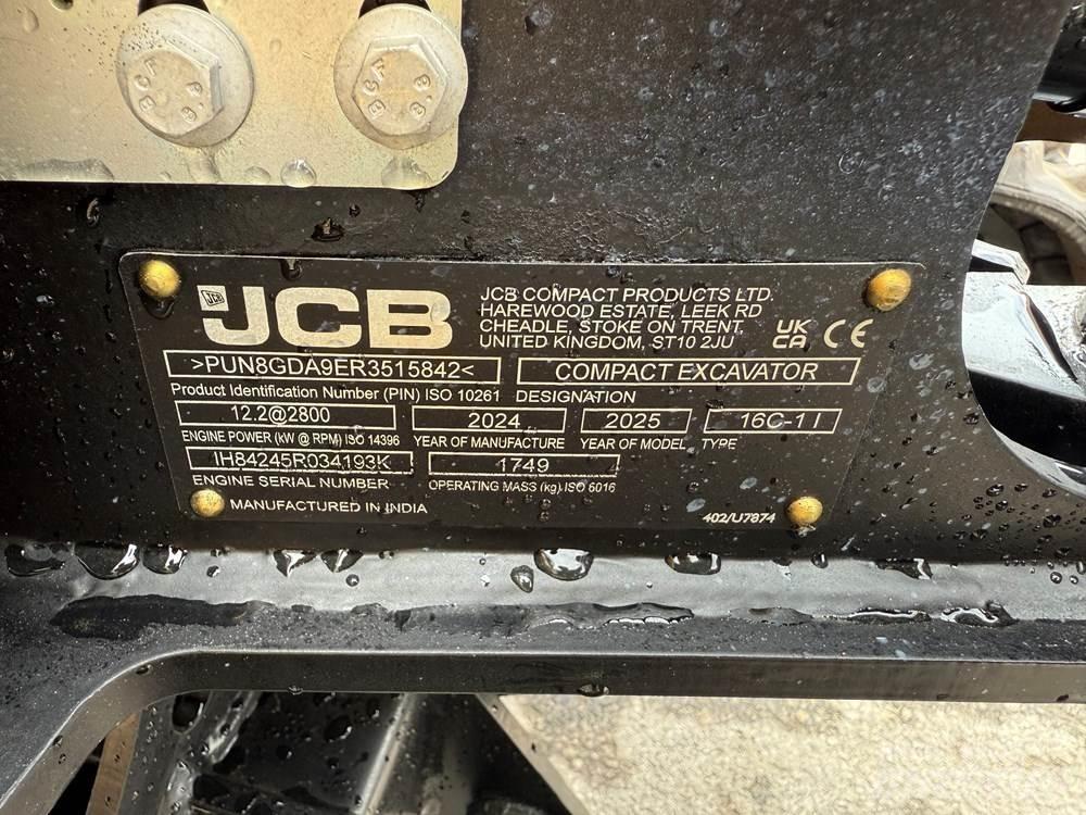 JCB 16C-1 Mini ekskavatoriai < 7 t