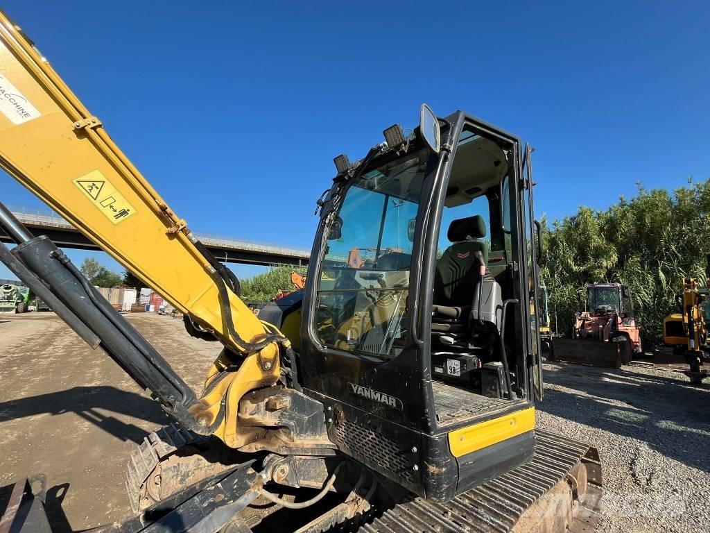 Yanmar Vio 80-1A Vikšriniai ekskavatoriai