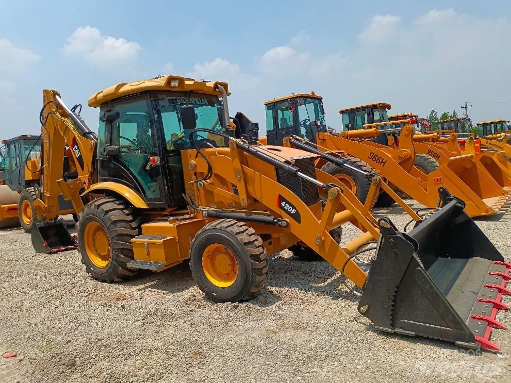 CAT CAT420F Naudoti ratiniai krautuvai