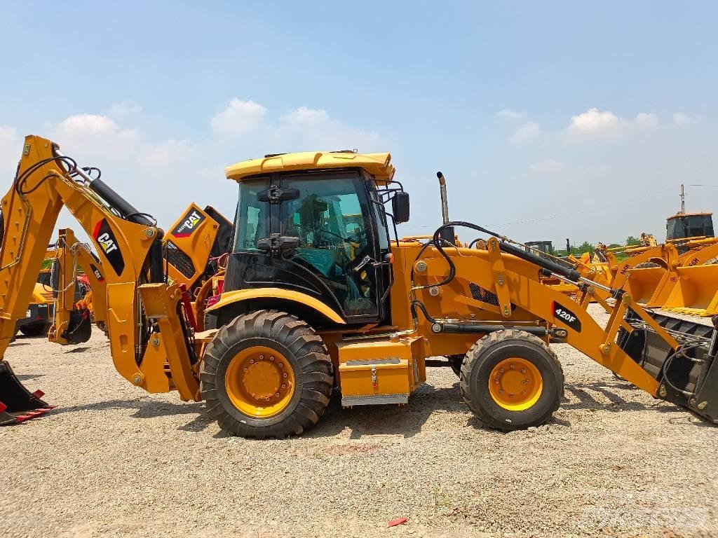 CAT CAT420F Naudoti ratiniai krautuvai
