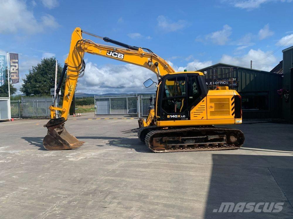 JCB 140 X LC Vikšriniai ekskavatoriai