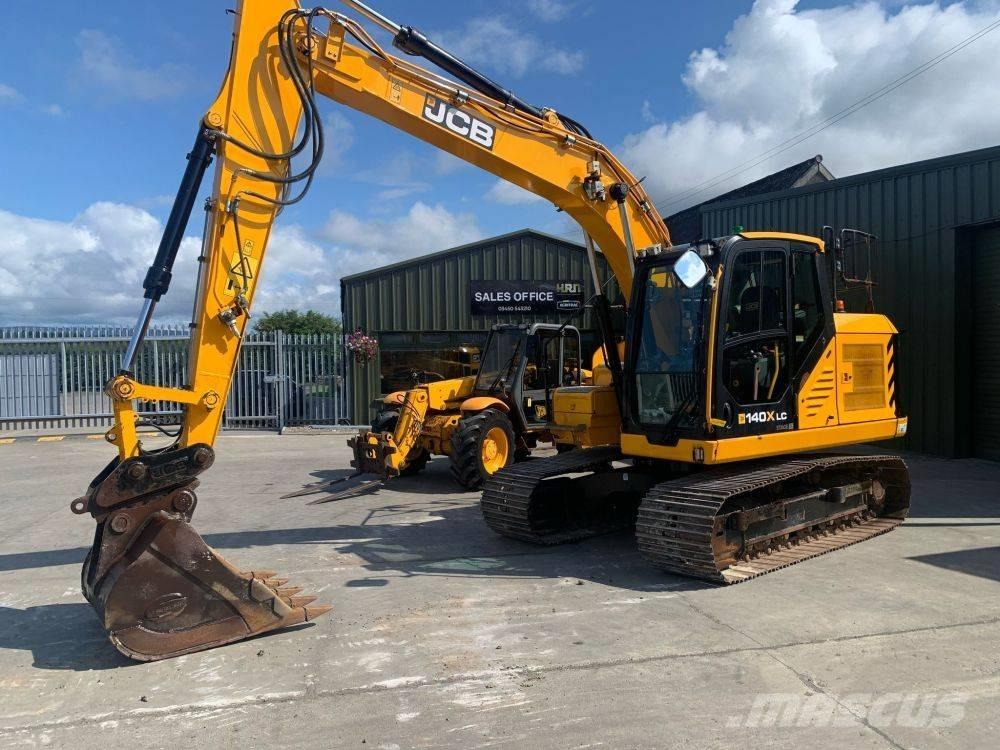 JCB 140 X LC Vikšriniai ekskavatoriai
