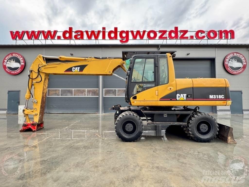 CAT M 318 C Ratiniai ekskavatoriai