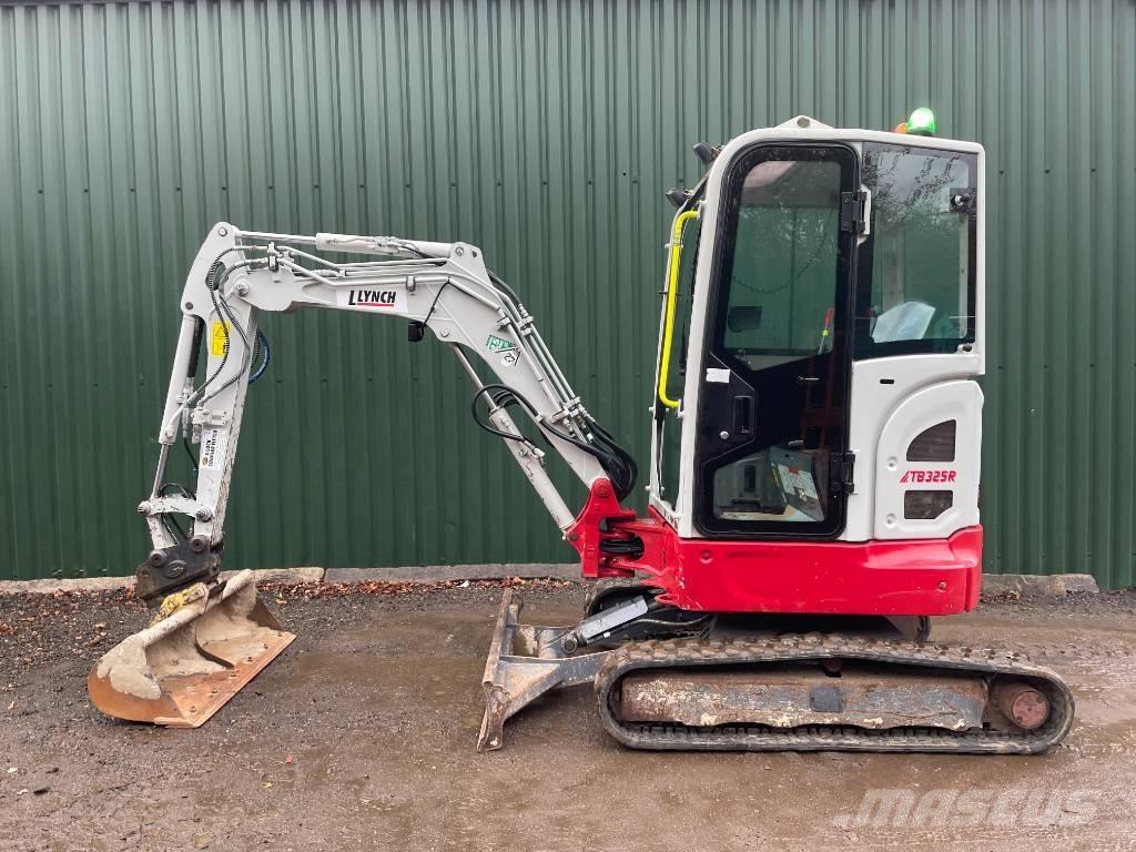Takeuchi TB 325 R Mini ekskavatoriai < 7 t