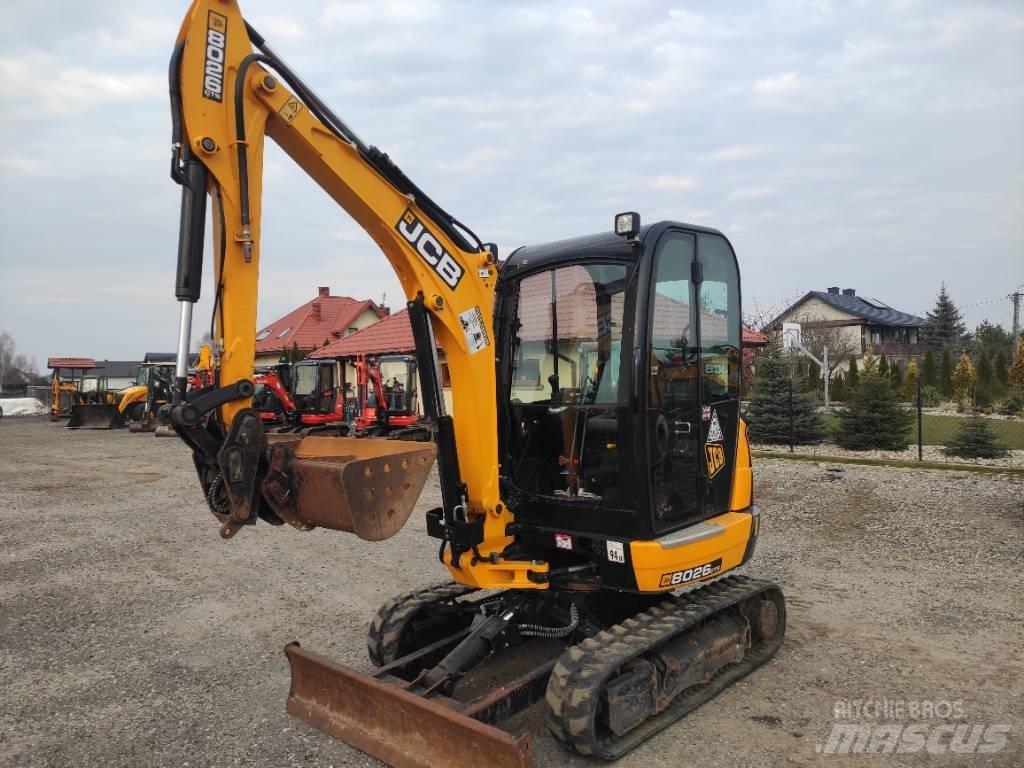 JCB 8026 CTS Mini ekskavatoriai < 7 t