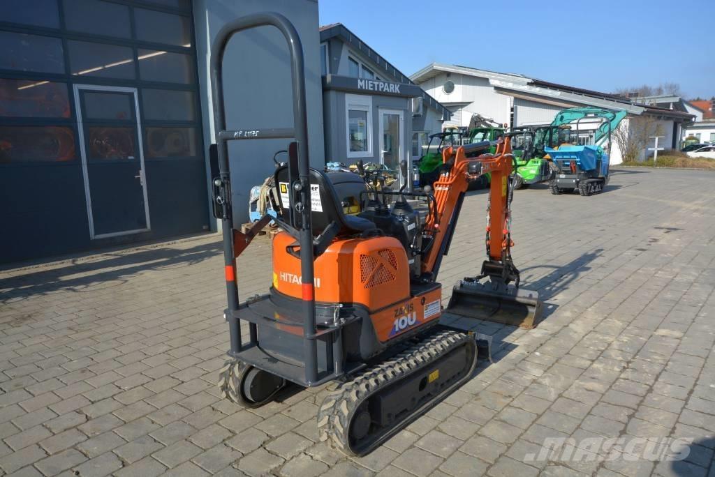 Hitachi ZX 10U-6 Mini ekskavatoriai < 7 t