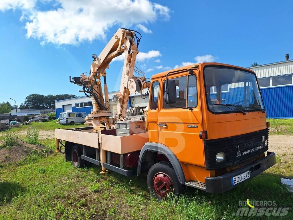 Magirus 130 M 8 Platformos/ Pakrovimas iš šono