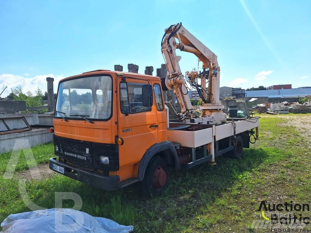 Magirus 130 M 8 Platformos/ Pakrovimas iš šono