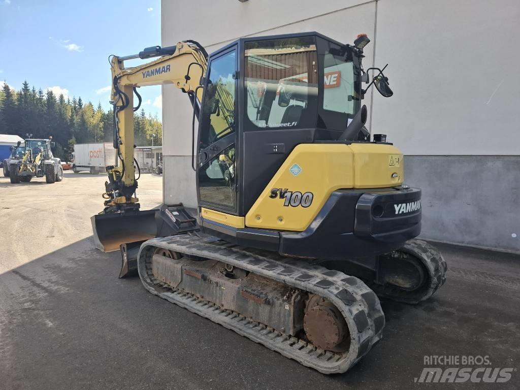 Yanmar SV 100-2A Vidutinės galios ekskavatoriai 7-12 t