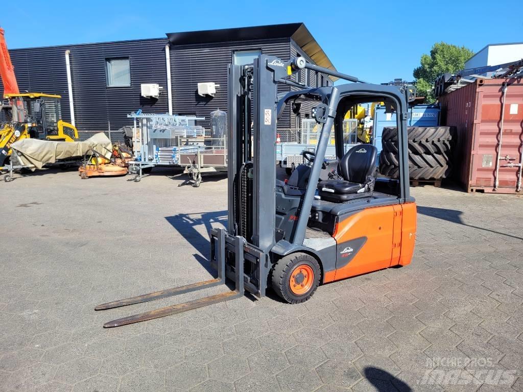 Linde E16-02 Elektriniai šakiniai krautuvai