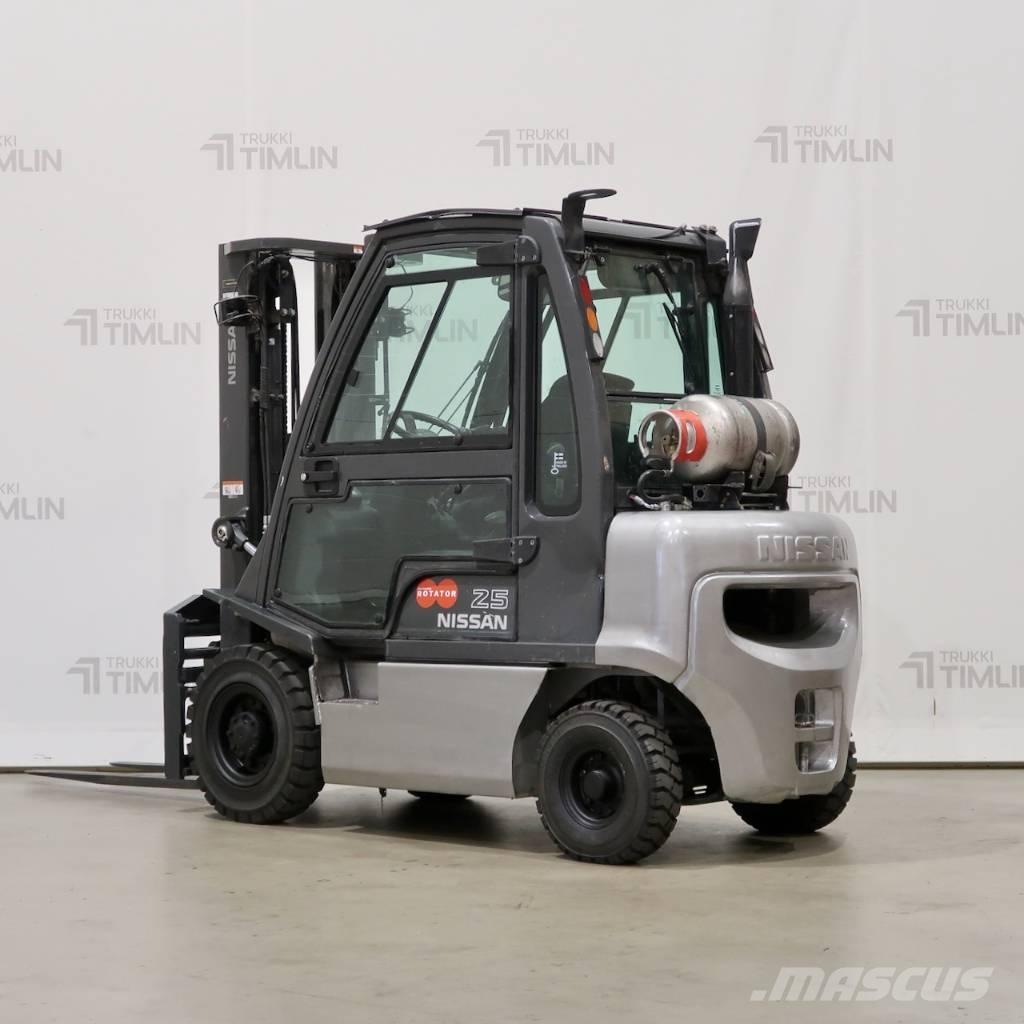 Nissan U1D2A25LO LPG (dujiniai) krautuvai