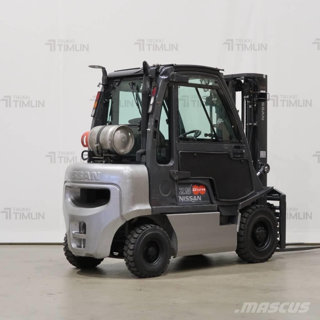 Nissan U1D2A25LO LPG (dujiniai) krautuvai