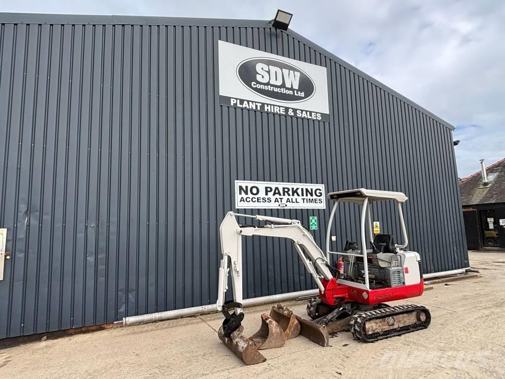 Takeuchi TB 016 Mini ekskavatoriai < 7 t