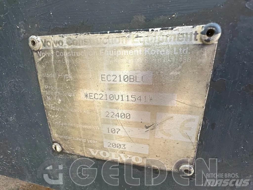 Volvo EC210BLC Vikšriniai ekskavatoriai