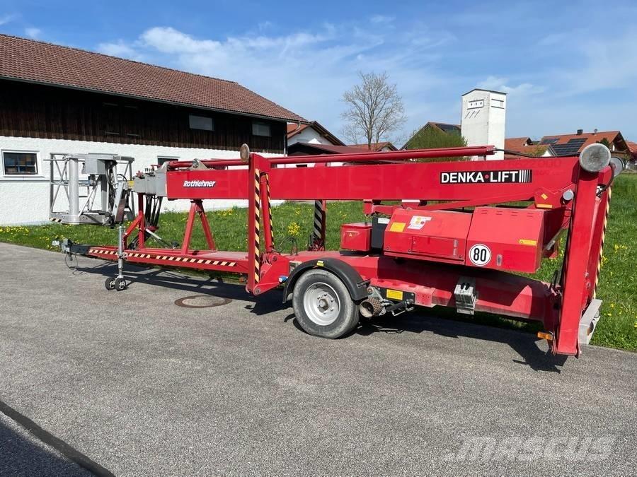 Denka-Lift DL 30 Ant priekabų montuojamos kėlimo platformos