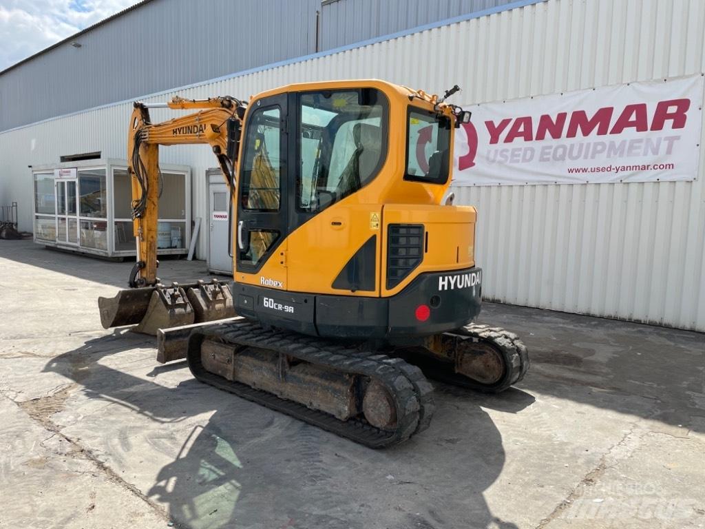 Hyundai R60 CR9A Mini ekskavatoriai < 7 t