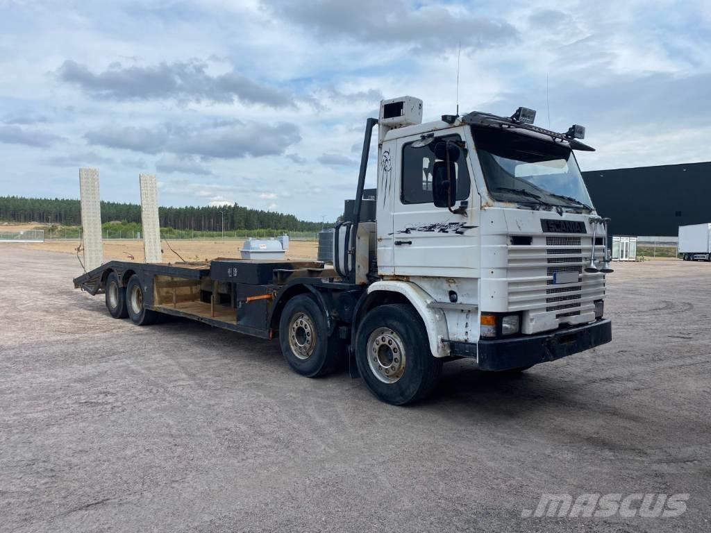 Scania R142H 8X2 Platformos/ Pakrovimas iš šono