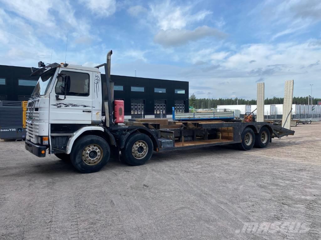 Scania R142H 8X2 Platformos/ Pakrovimas iš šono