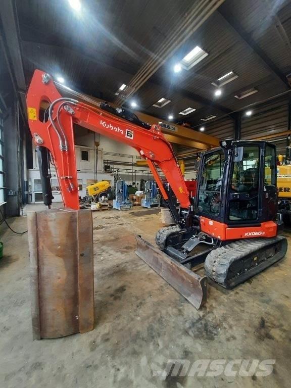 Kubota KX060-5 Mini ekskavatoriai < 7 t
