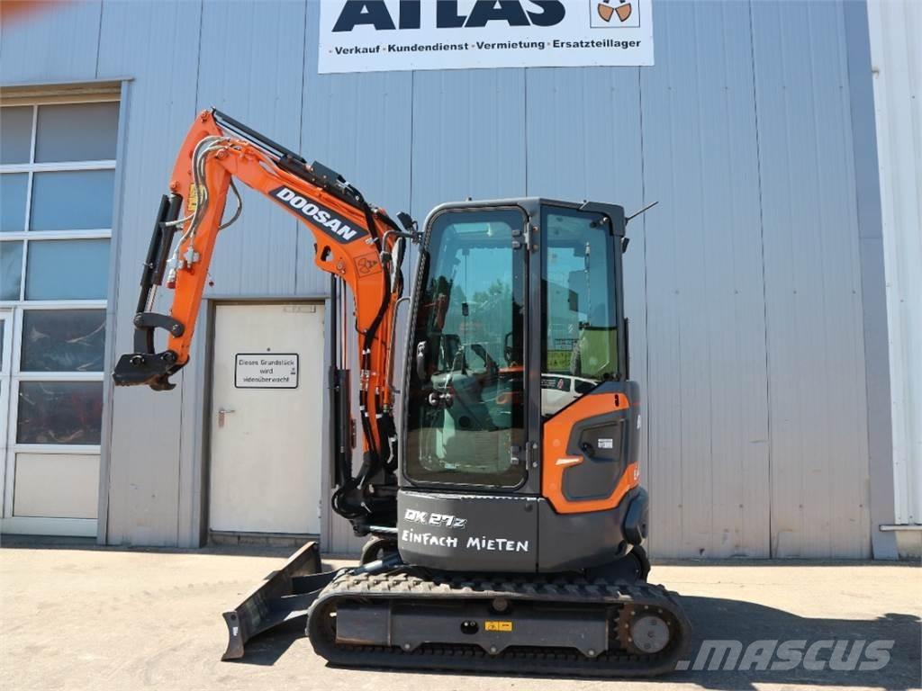 Doosan DX27Z-7 Mini ekskavatoriai < 7 t