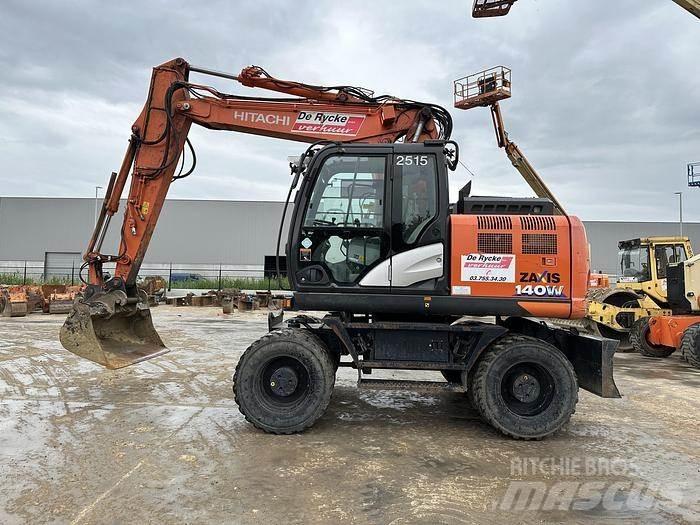 Hitachi ZX140W-6 Ratiniai ekskavatoriai