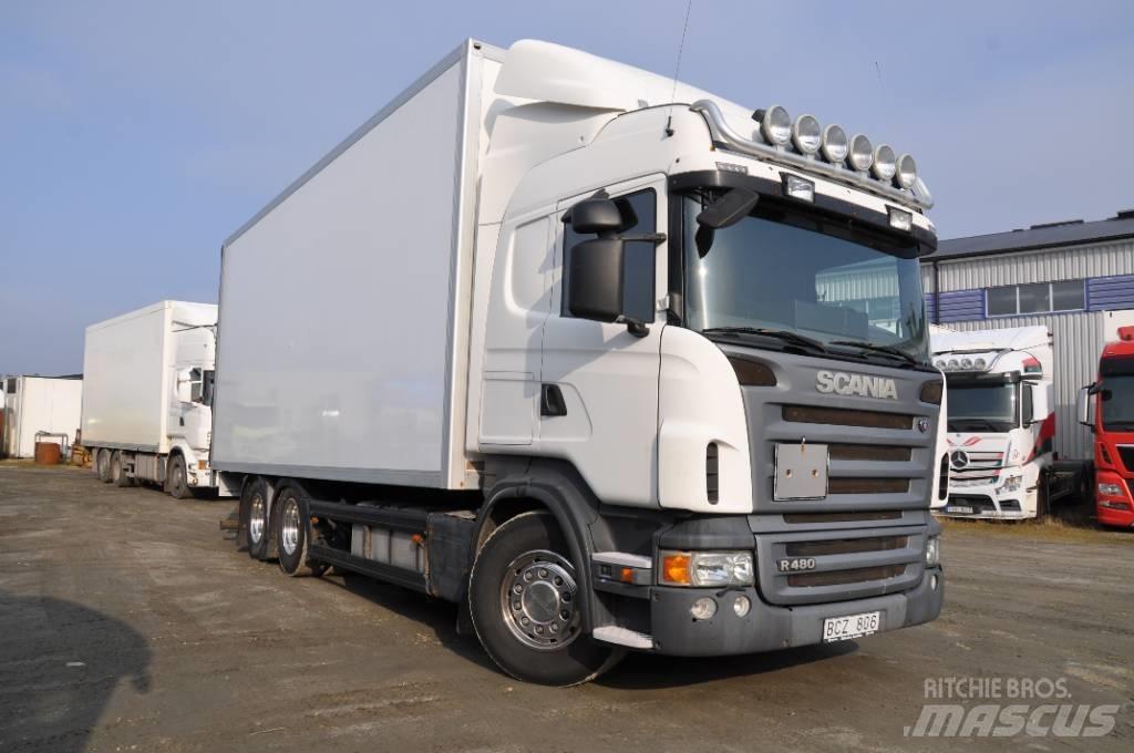 Scania R480LB6X2MNB Sunkvežimiai su dengtu kėbulu