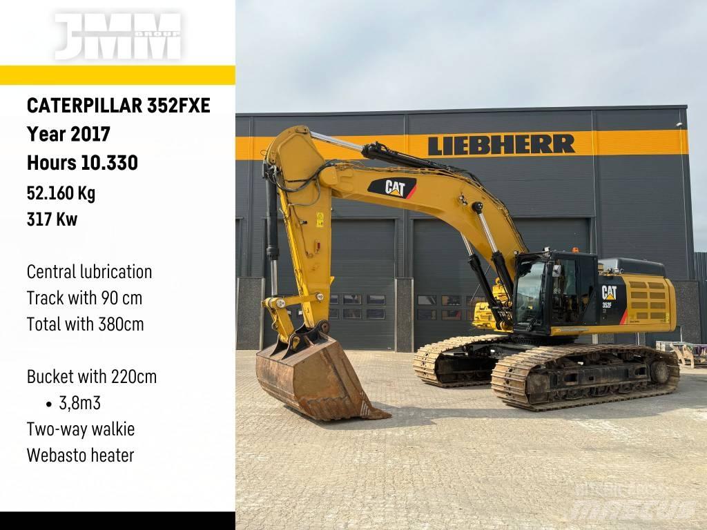 CAT 352 FXE Vikšriniai ekskavatoriai