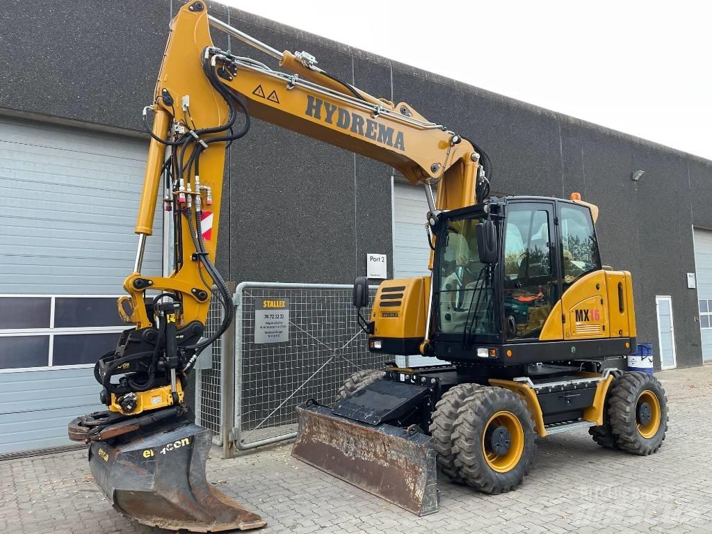 Hydrema MX16 Ratiniai ekskavatoriai