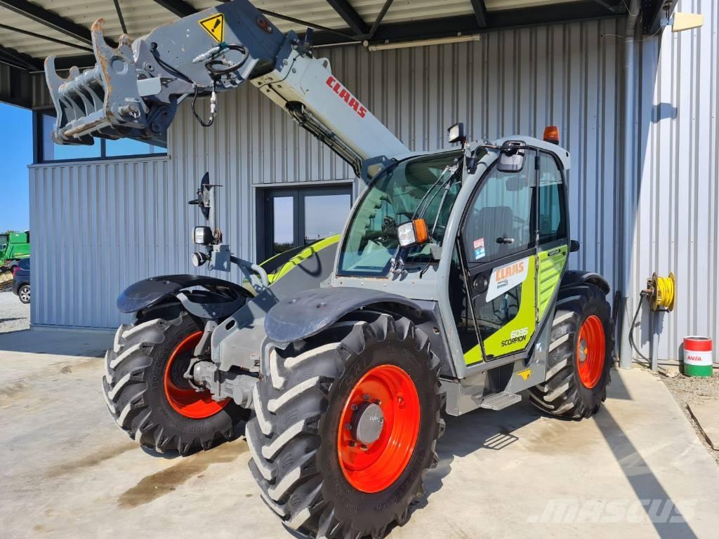 CLAAS Scorpion 6035 Teleskopiniai krautuvai